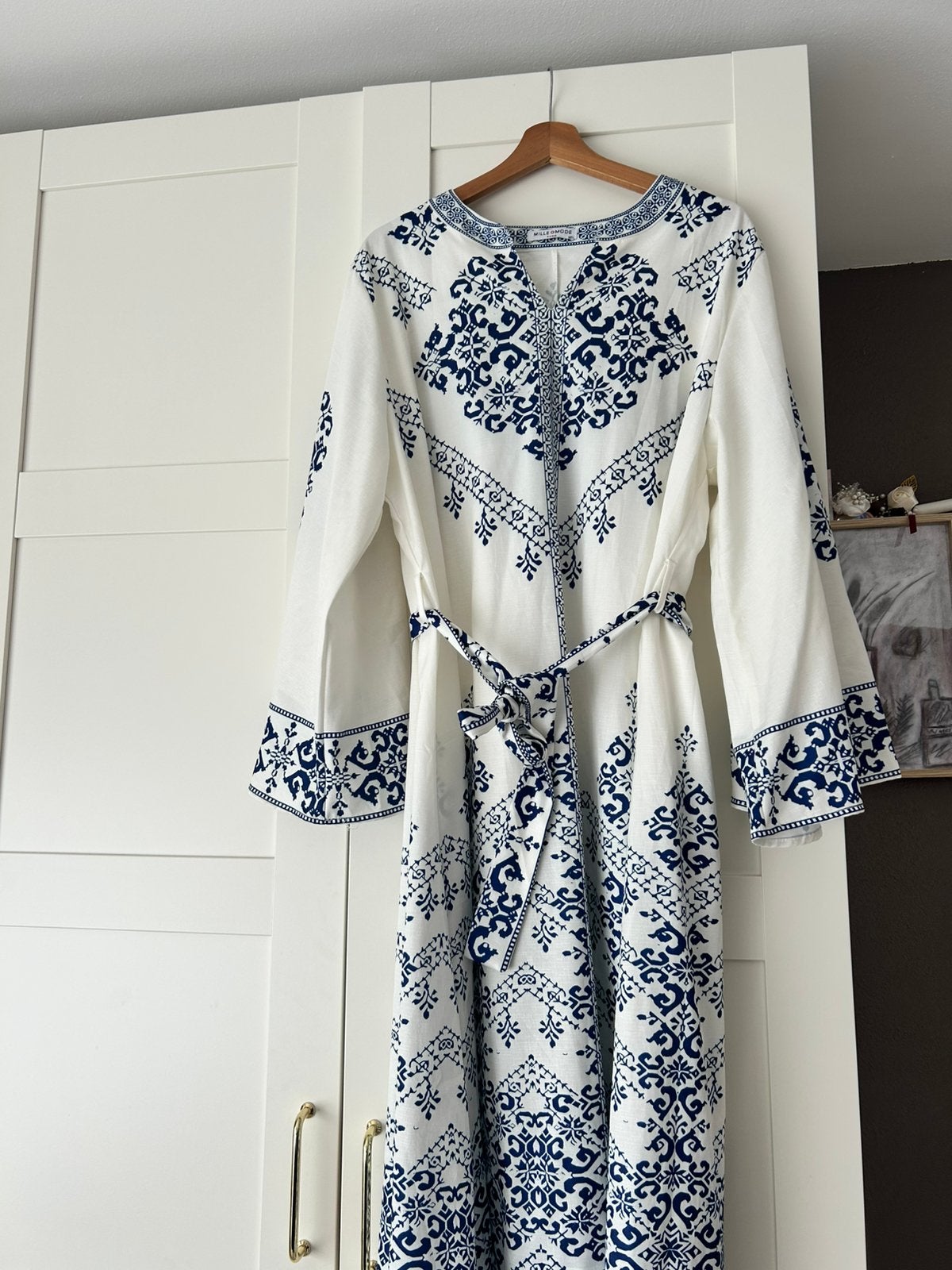 Nieuwe lange zomer jurk maxi jurk maat l/xl, Ophalen of Verzenden, Nieuw, Maat 46/48 (XL) of groter, Onder de knie