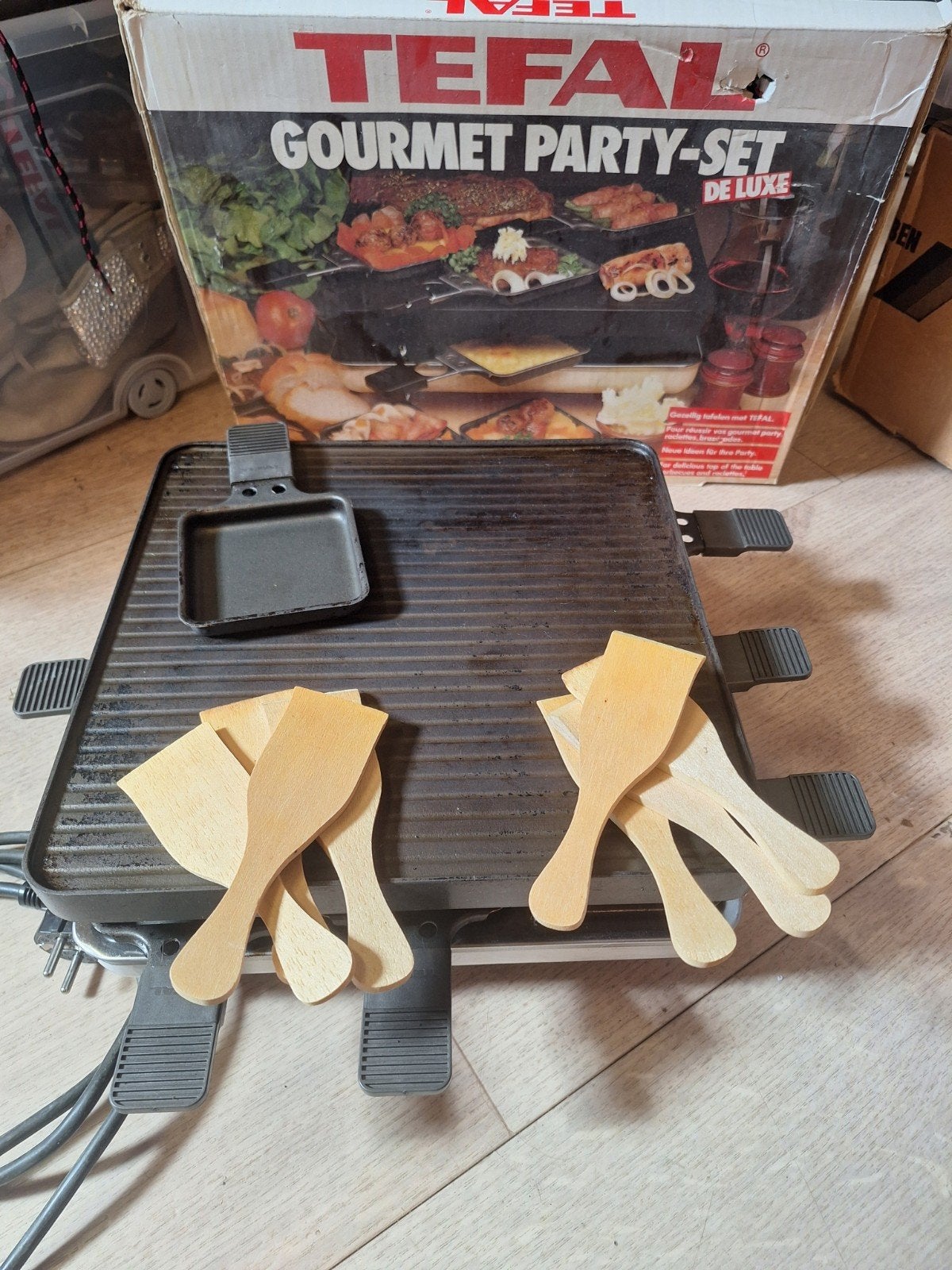Tefal gourmetpan, Ophalen of Verzenden, Gebruikt