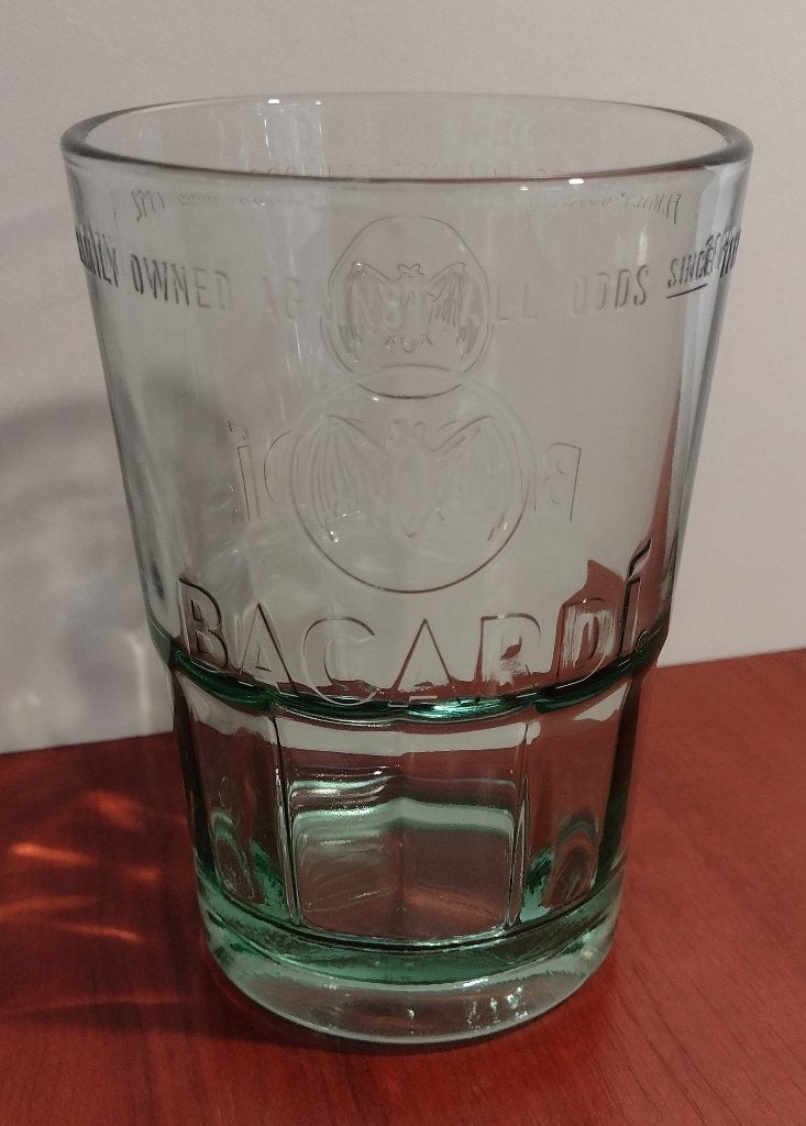 Bacardi Mix Glas 25cl. (C), Ophalen of Verzenden, Gebruikt, Overige typen