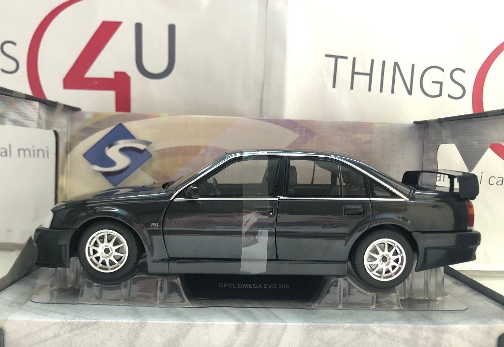 Solido 1:18 Opel Omega Evo 500 1990 antraciet metallic, Ophalen of Verzenden, Nieuw, Auto, Solido
