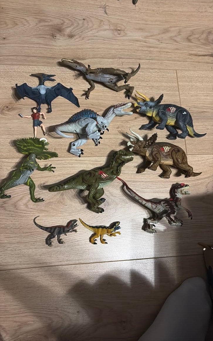 Jurassic park 3 kenner figuren, Ophalen of Verzenden, Zo goed als nieuw