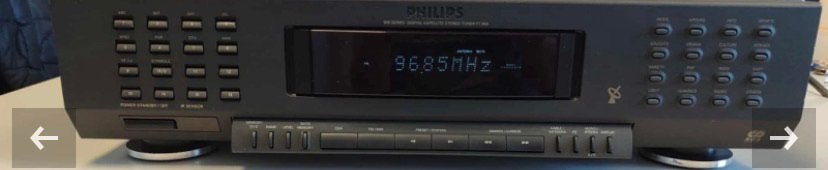 Philips FT950 tuner zeer zeldzaam, Ophalen of Verzenden, Zo goed als nieuw