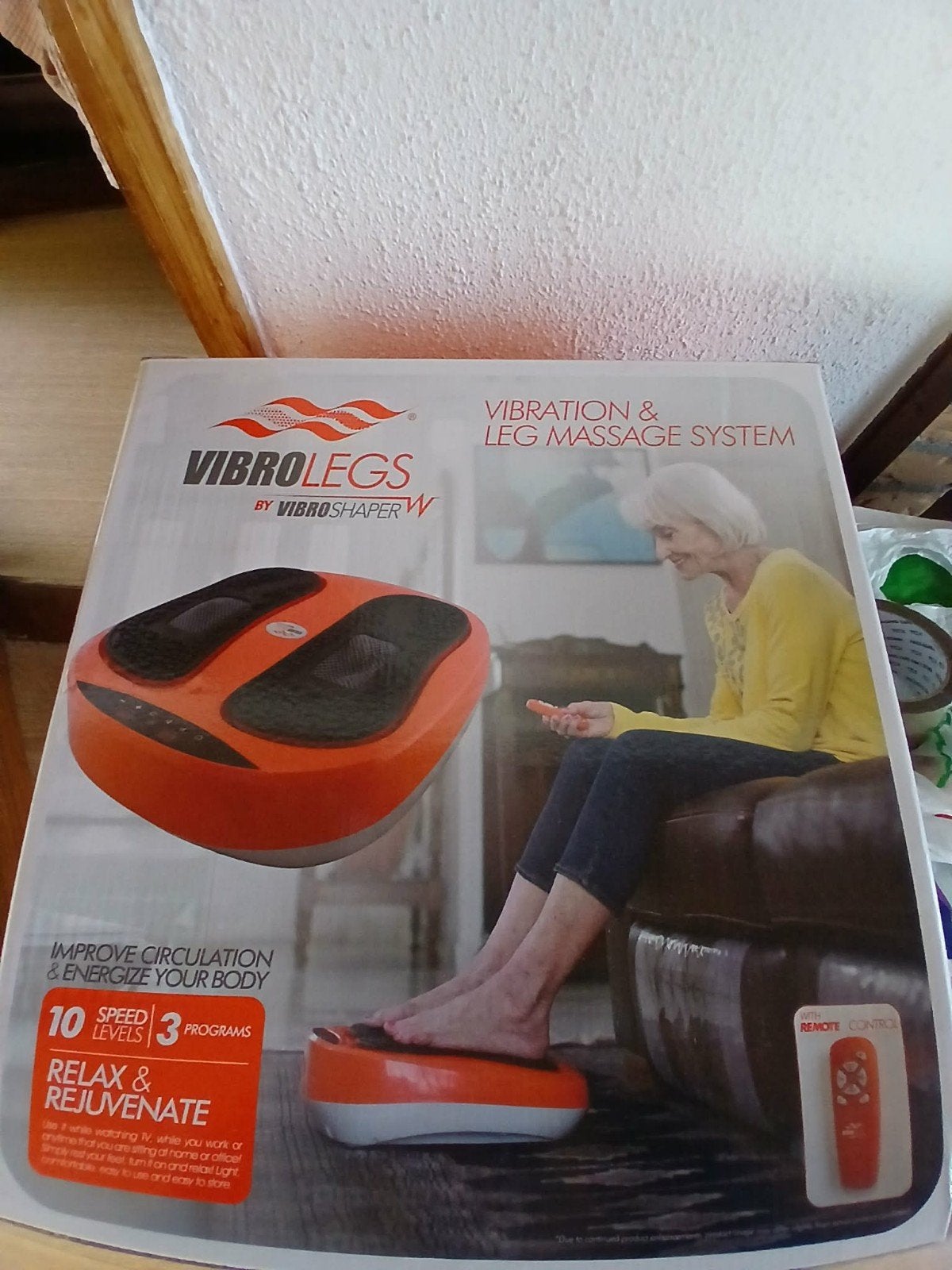 Masage aparaat voor je voeten en benen, Sport en Fitness, Massageproducten, Ophalen, Nieuw, Apparaat