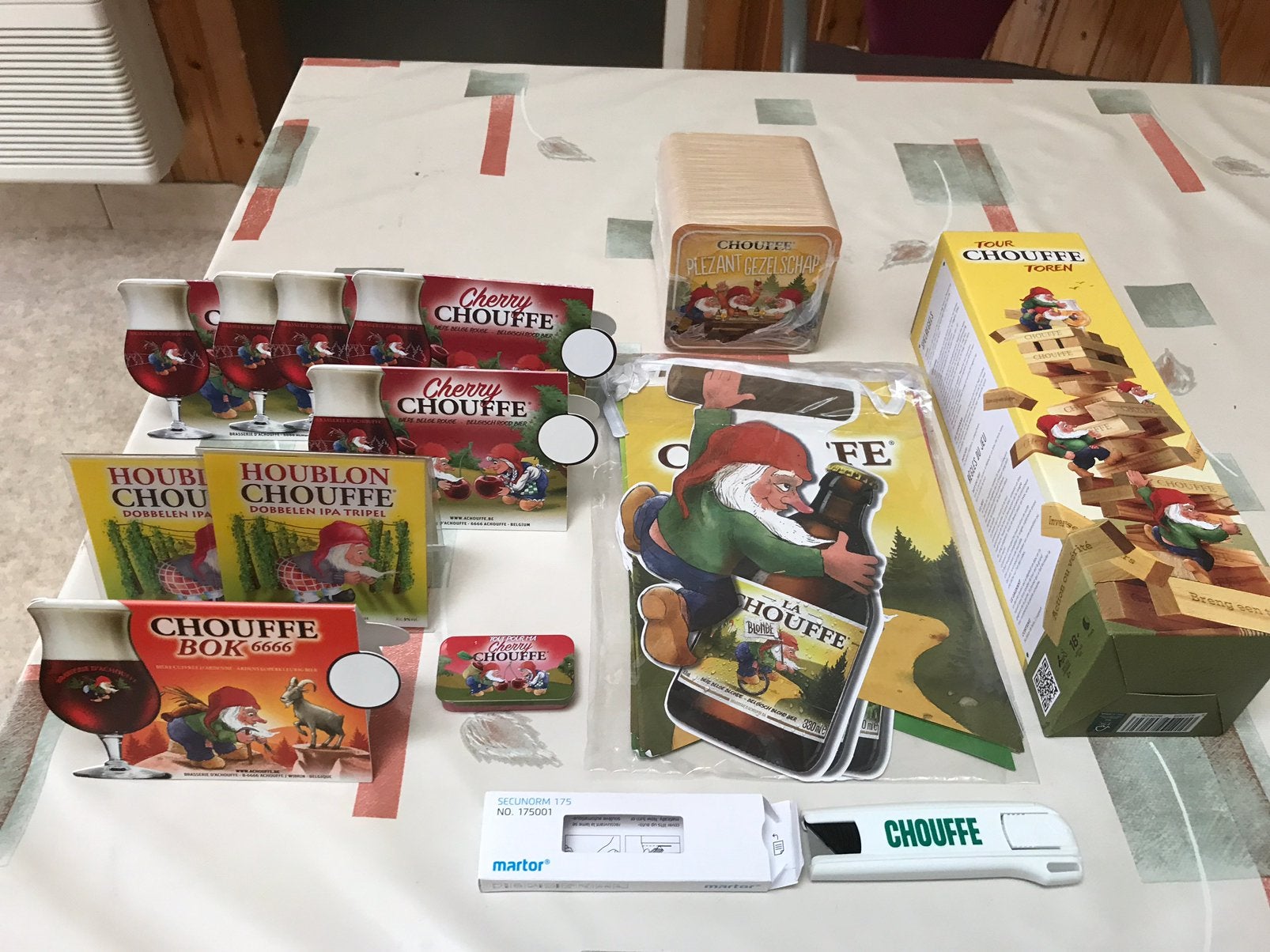 Chouffe pakket, alles voor 20€, Ophalen of Verzenden, Nieuw, Overige typen