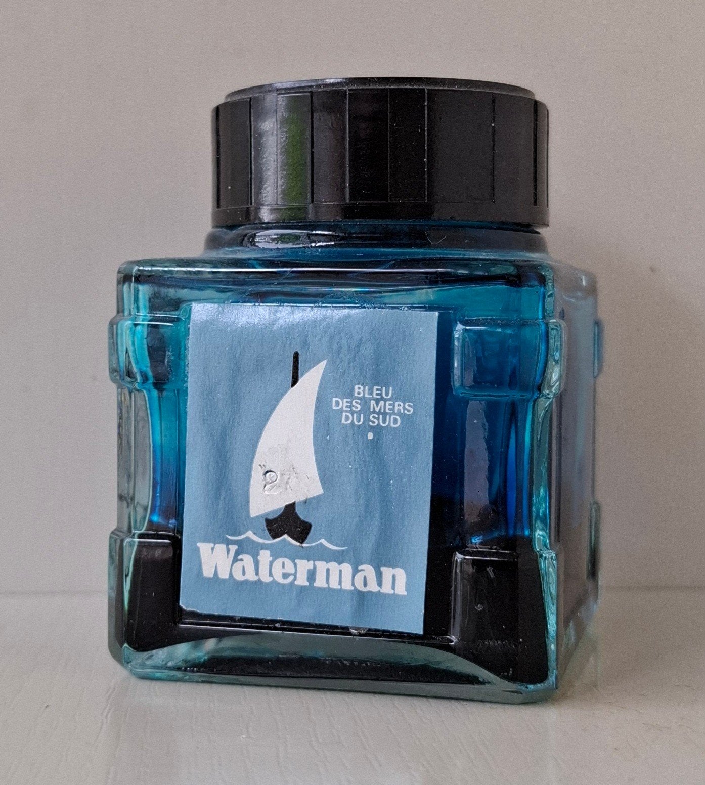 Waterman vulpeninkt blauw, Ophalen of Verzenden, Gebruikt
