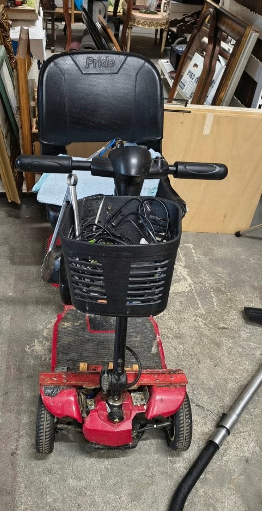 scootmobiel voor onderdelen, Ophalen, Gebruikt, ., .