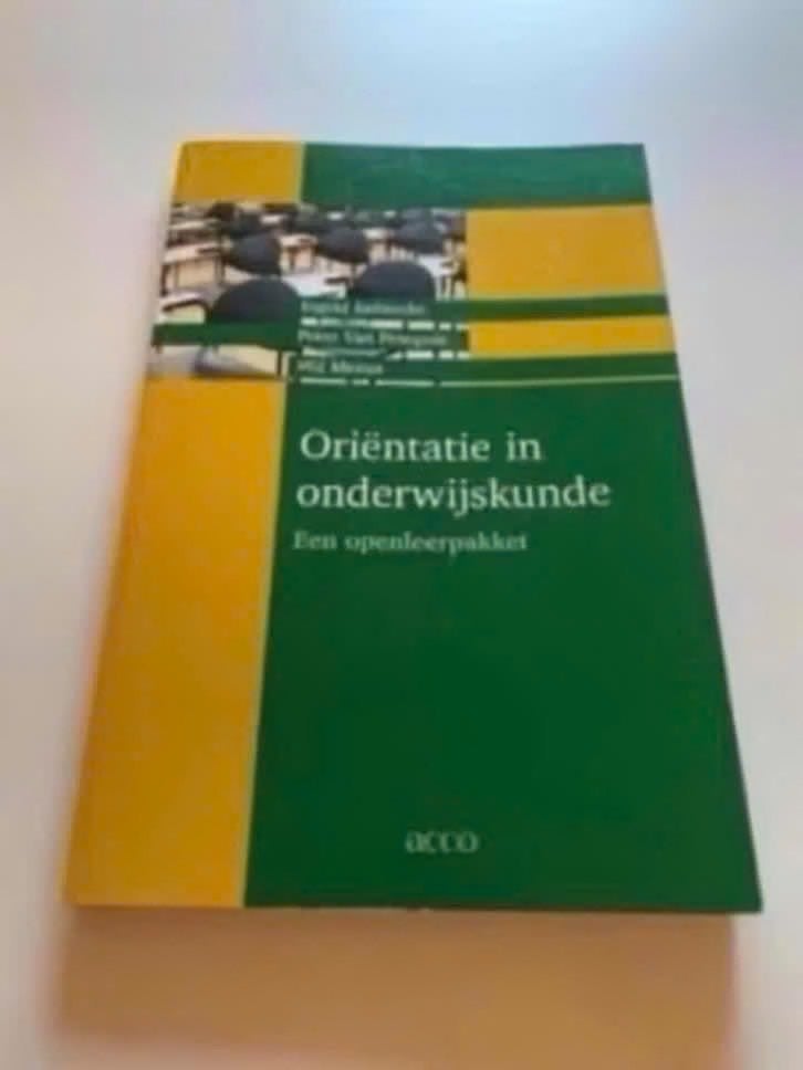 Oriëntatie in onderwijskunde, Ophalen of Verzenden, Alpha, Nieuw, HBO