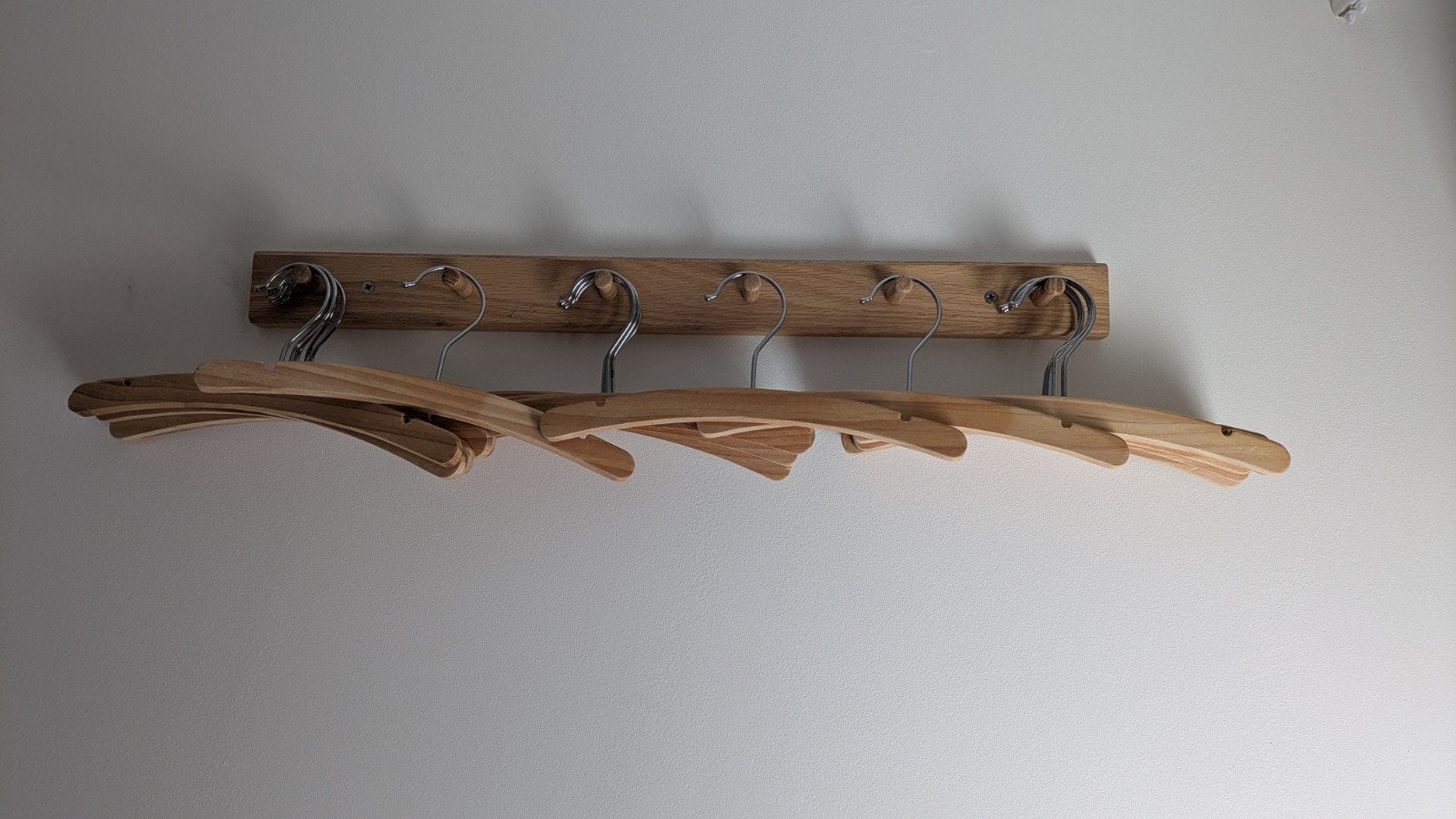Baby kleerhangers, 18 stuks, Ophalen of Verzenden, Hout, Kinderkapstok, Minder dan 100 cm