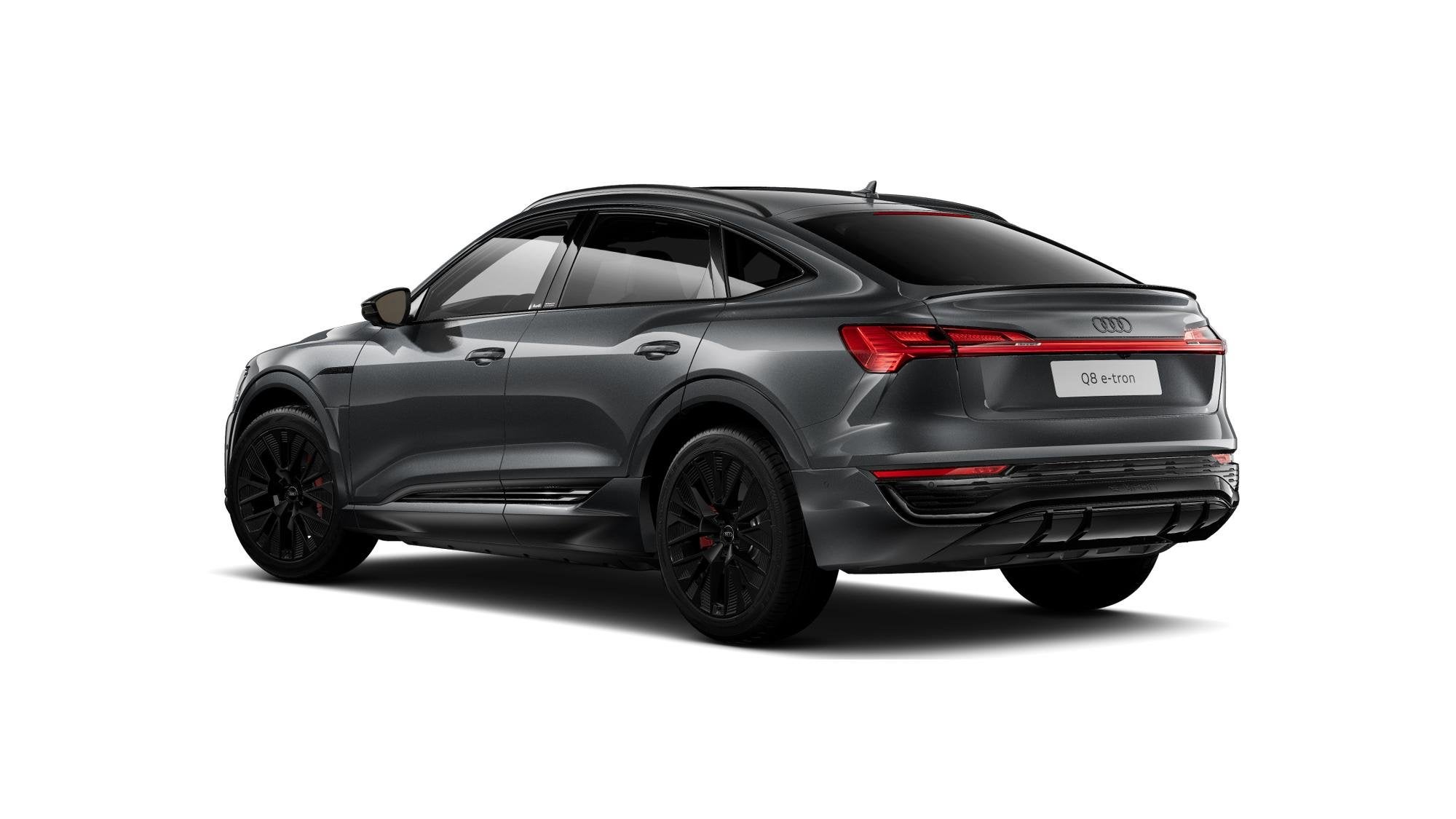 Audi Q8 Sportback e-tron 55 quattro S Edition 115 kWh Panora, Auto's, Automaat, Dealer onderhouden, Gebruikt, Huisgarantie