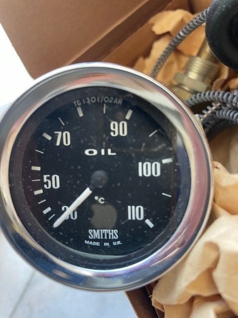 Originele Smiths Olietemperatuurmeter TG 1301 / 02AR, Auto-onderdelen, Ophalen of Verzenden, Nieuw, Oldsmobile