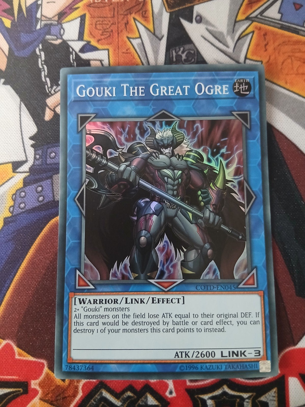Gouki The Great Ogre - Super Rare COTD - Yu-Gi-Oh, Ophalen of Verzenden, Zo goed als nieuw, Foil