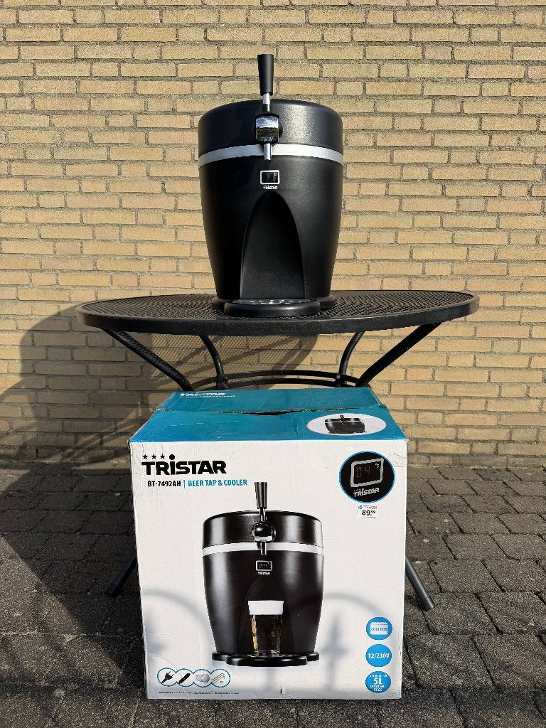 Tristar biertap en koeler 5L, Witgoed en Apparatuur, Ophalen of Verzenden, Zo goed als nieuw, Overige merken