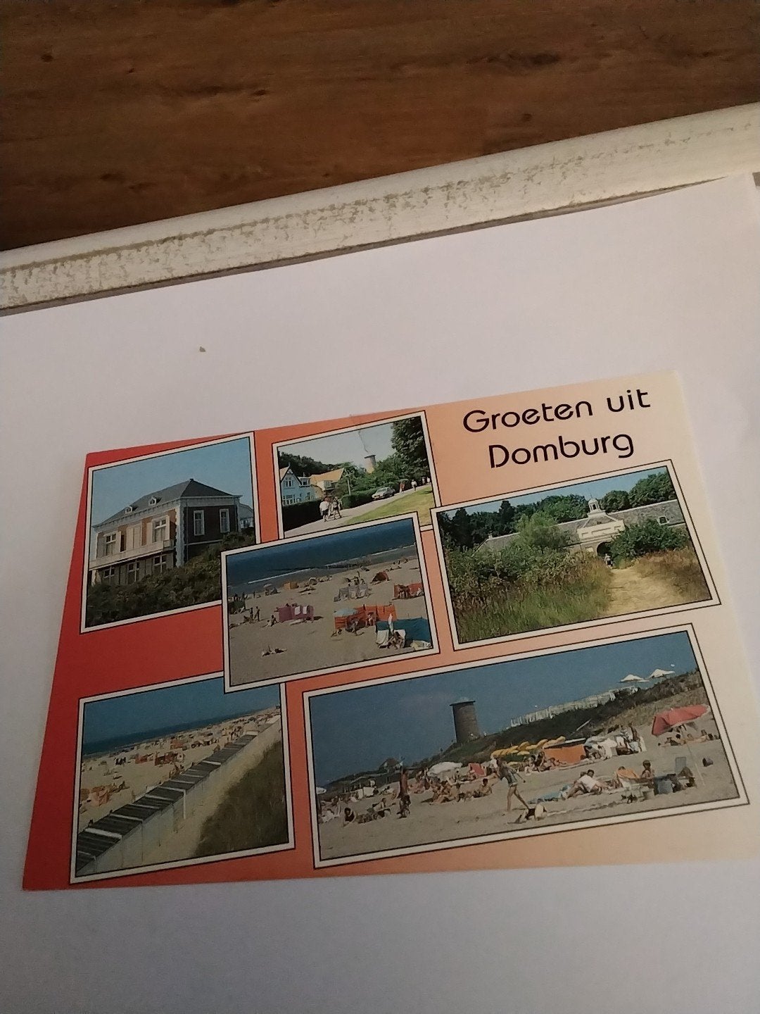 Ansichtkaart Groeten uit Domburg - Zeeland, Ophalen of Verzenden