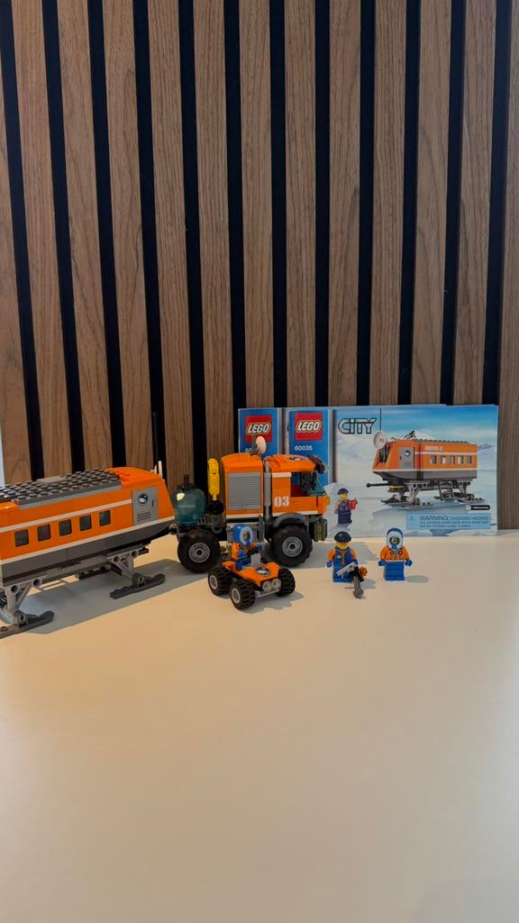 LEGO Arctic Voorpost - 60035, Kinderen en Baby's, Speelgoed | Duplo en Lego, Ophalen of Verzenden, Zo goed als nieuw, Losse stenen