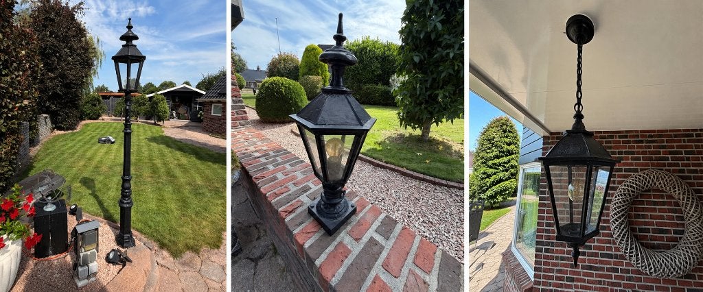 hanglamp, muurlamp, lantaren., Tuin en Terras, Buitenverlichting, Ophalen, Overige materialen, Gebruikt, Minder dan 50 watt