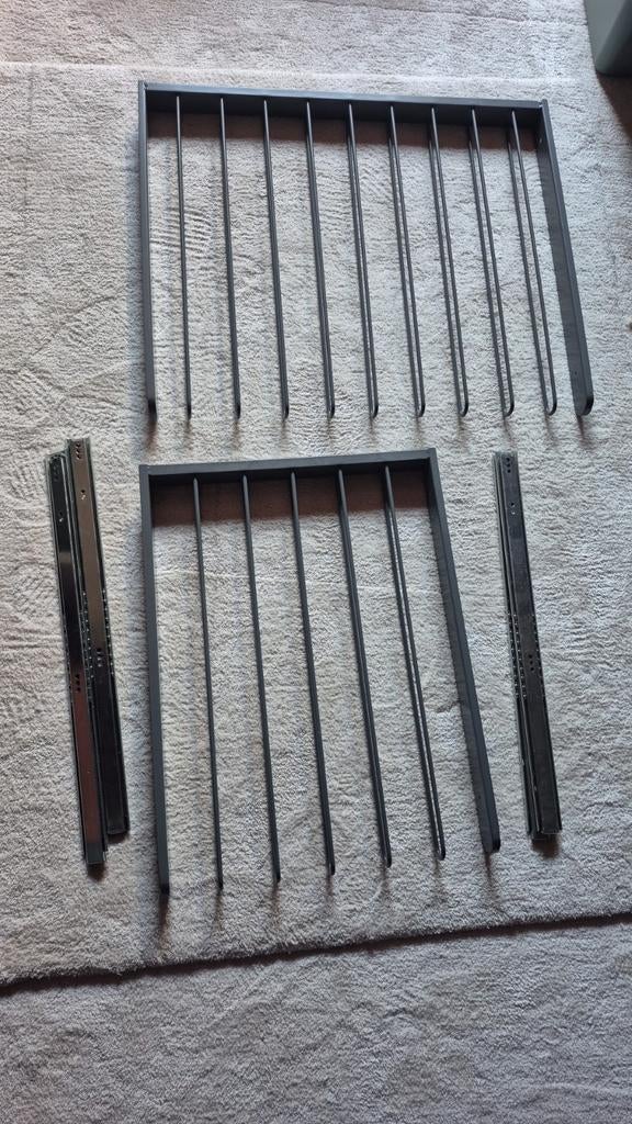 Ikea Pax broekenrek 50 en 75 cm, Ophalen, Met plank(en), Gebruikt, 200 cm of meer