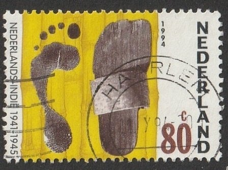 Nederland 1994 1618 WO II Ned.Indië, Gest Haarlem, Ophalen of Verzenden, Na 1940, Gestempeld