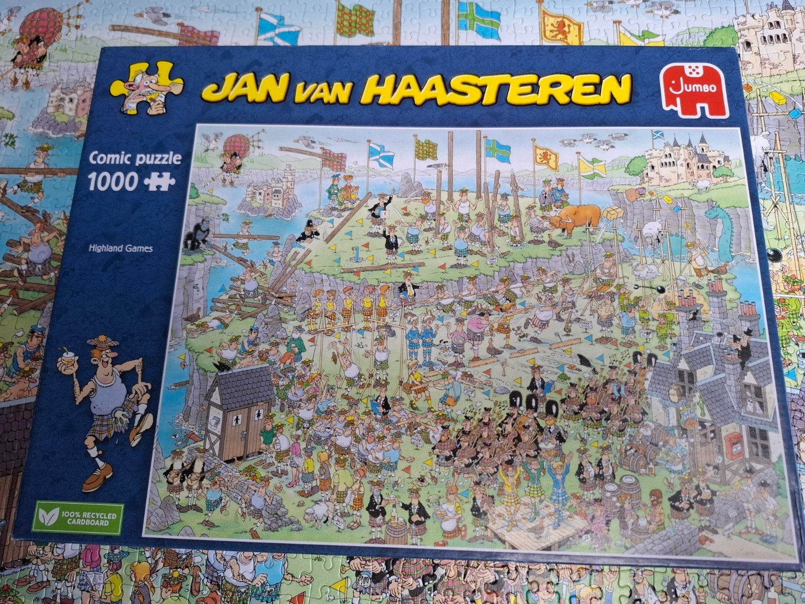 Van haasteren puzzel, Ophalen, 500 t/m 1500 stukjes, Zo goed als nieuw