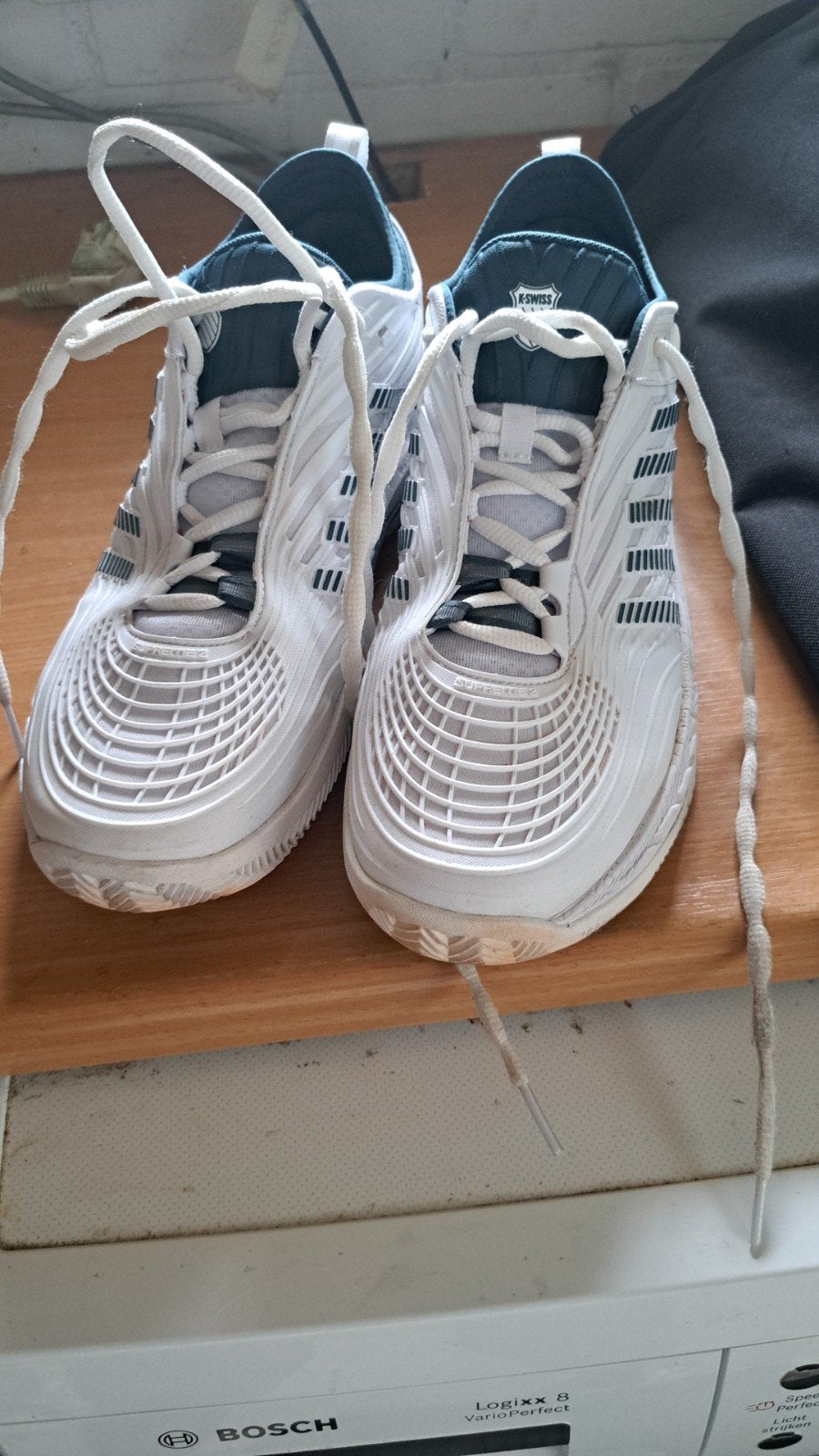 K-Swiss Hypercourt Supreme 2 Tennisschoenen - Maat 44.5, Sport en Fitness, K-Swiss, Schoenen, Zo goed als nieuw, Ophalen