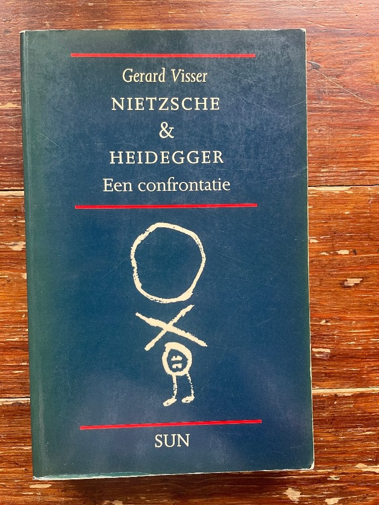 Gerard Visser Nietzsche en Heidegger Een confrontatie 1989, Gelezen, Ophalen of Verzenden, Gerard Visser, Overige onderwerpen