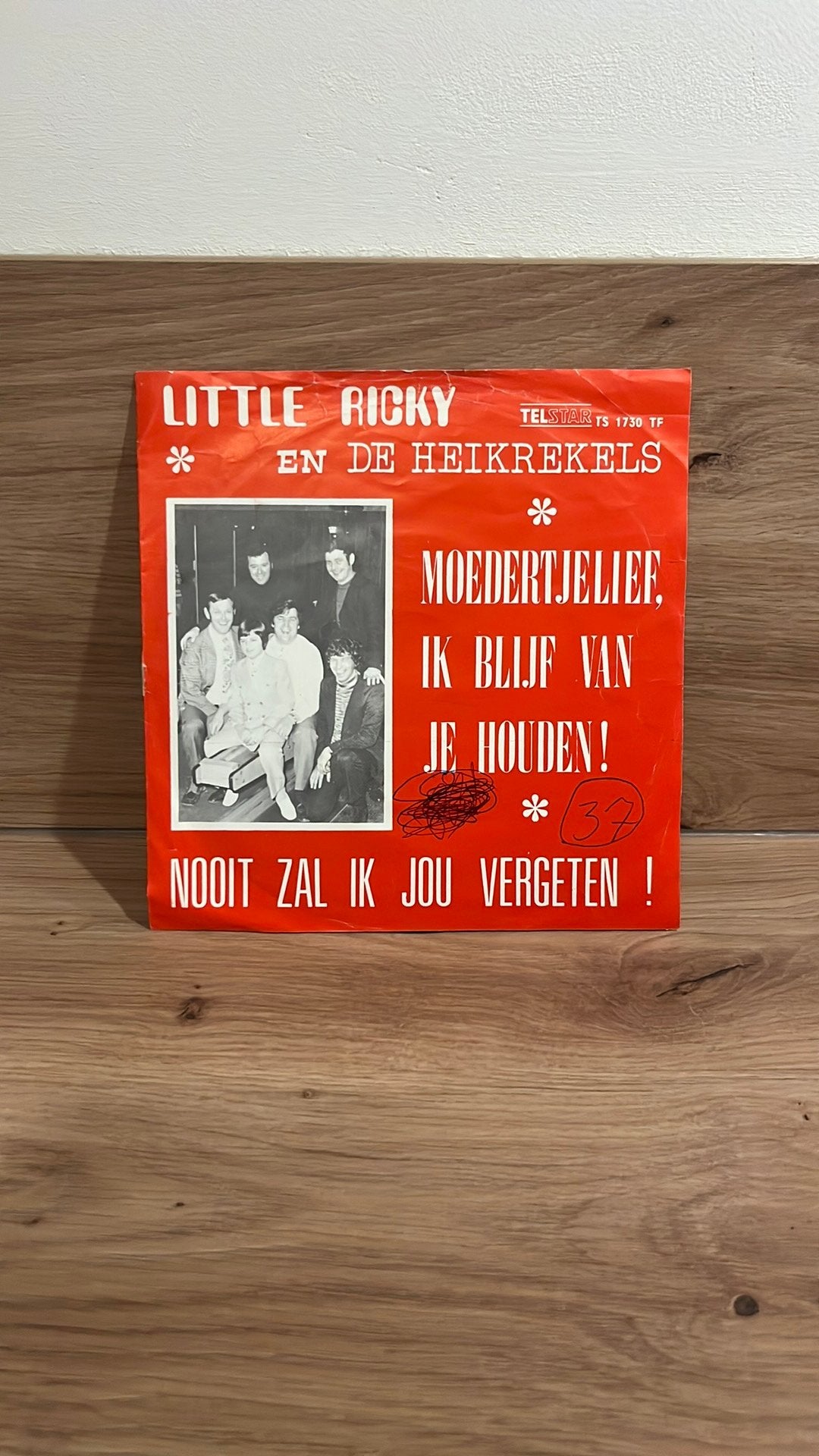 Little Ricky en de Heikrekels - nooit zal ik jou vergeten, Cd's en Dvd's, Ophalen of Verzenden, Zo goed als nieuw, Overige formaten