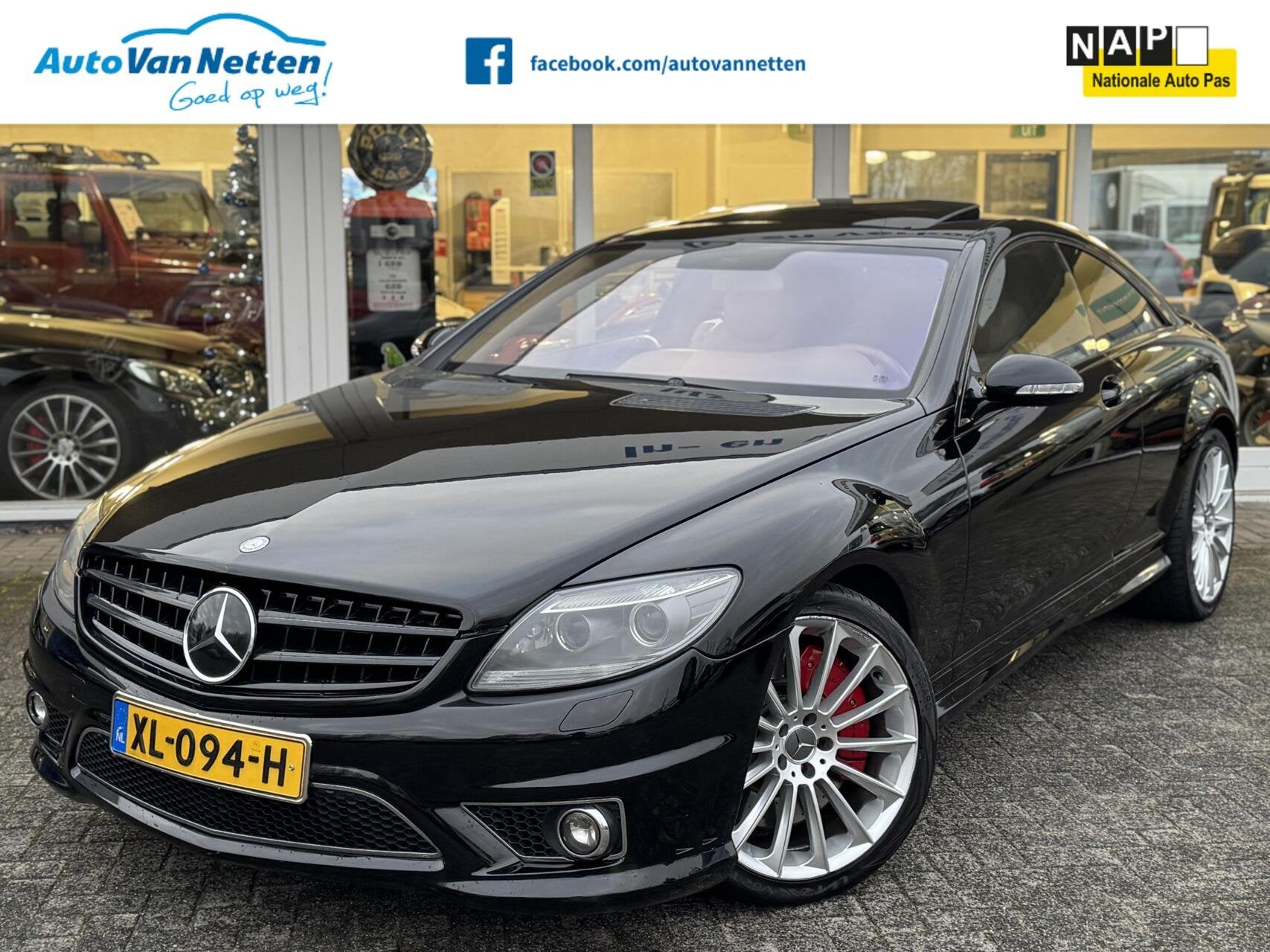 Mercedes CL-klasse AMG 63, 6.3 V8 525pk, Leder,Xenon,Clima,2, Auto's, Mercedes-Benz, Automaat, Achterwielaandrijving, Gebruikt