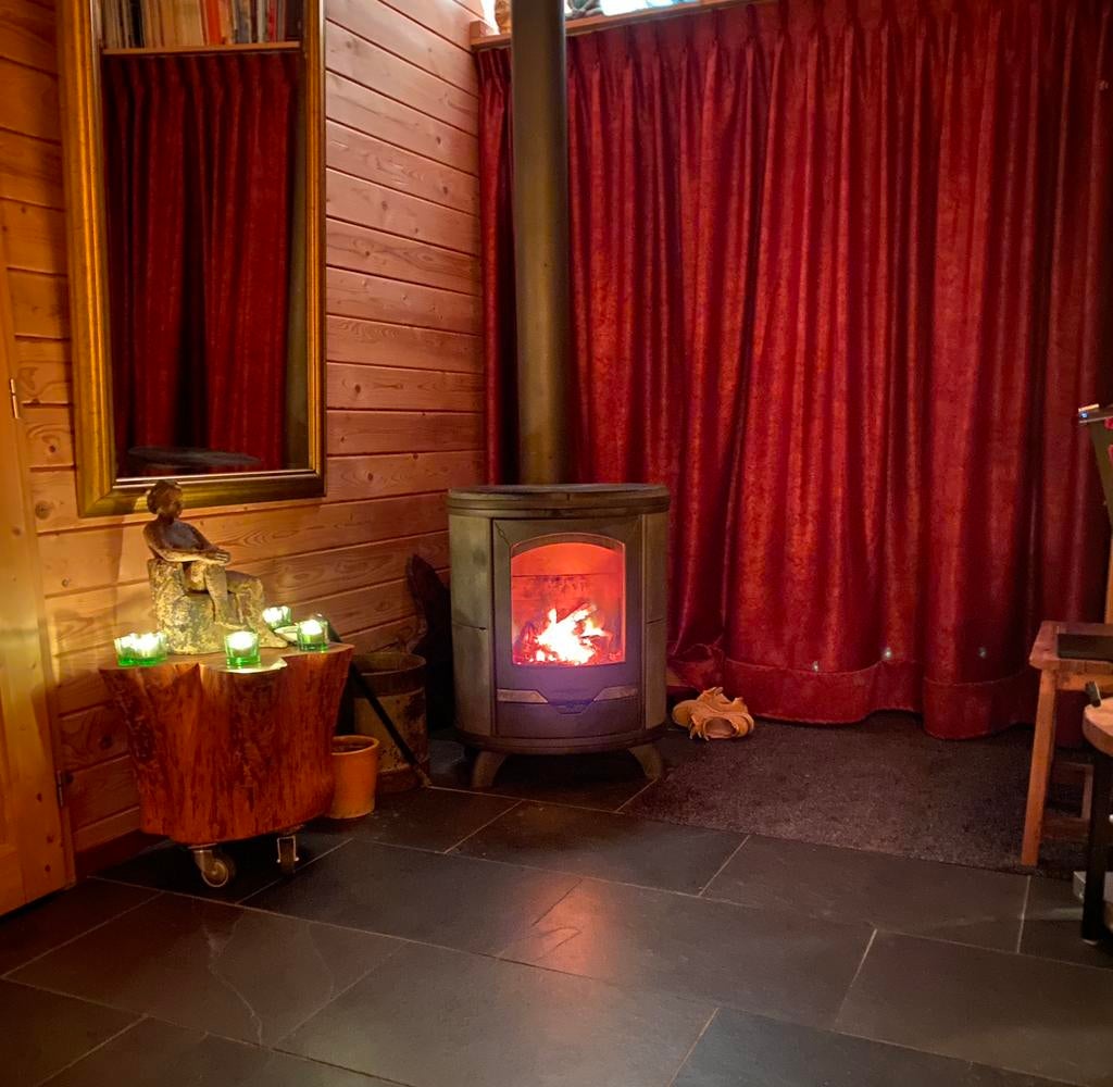 Scandinavisch houten huis in bosrijk Gaasterland., 64 m², Overige soorten, Friesland, 1 slaapkamers