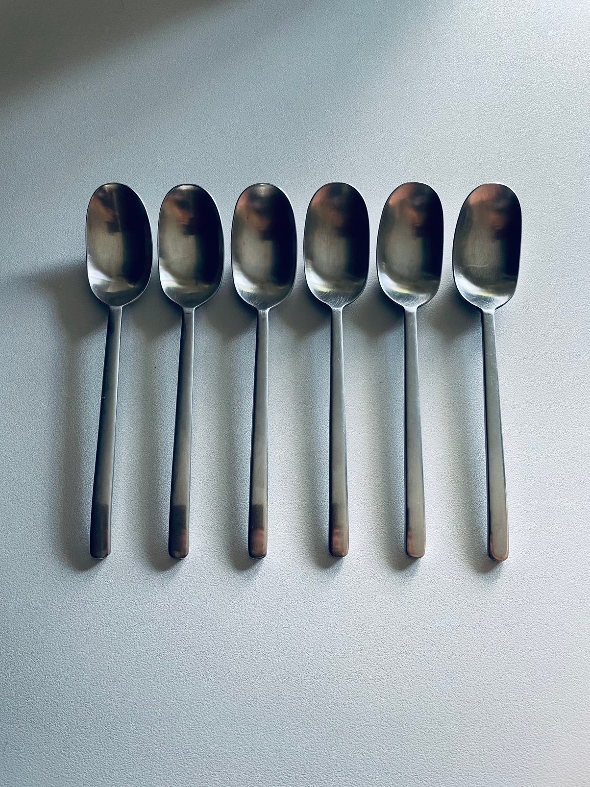 IKEA DATA Iconic Spoon Set, Huis en Inrichting, Keuken | Bestek, Zo goed als nieuw, Bestekset, Eetlepel, Rvs of Chroom, IKEA, Ophalen of Verzenden