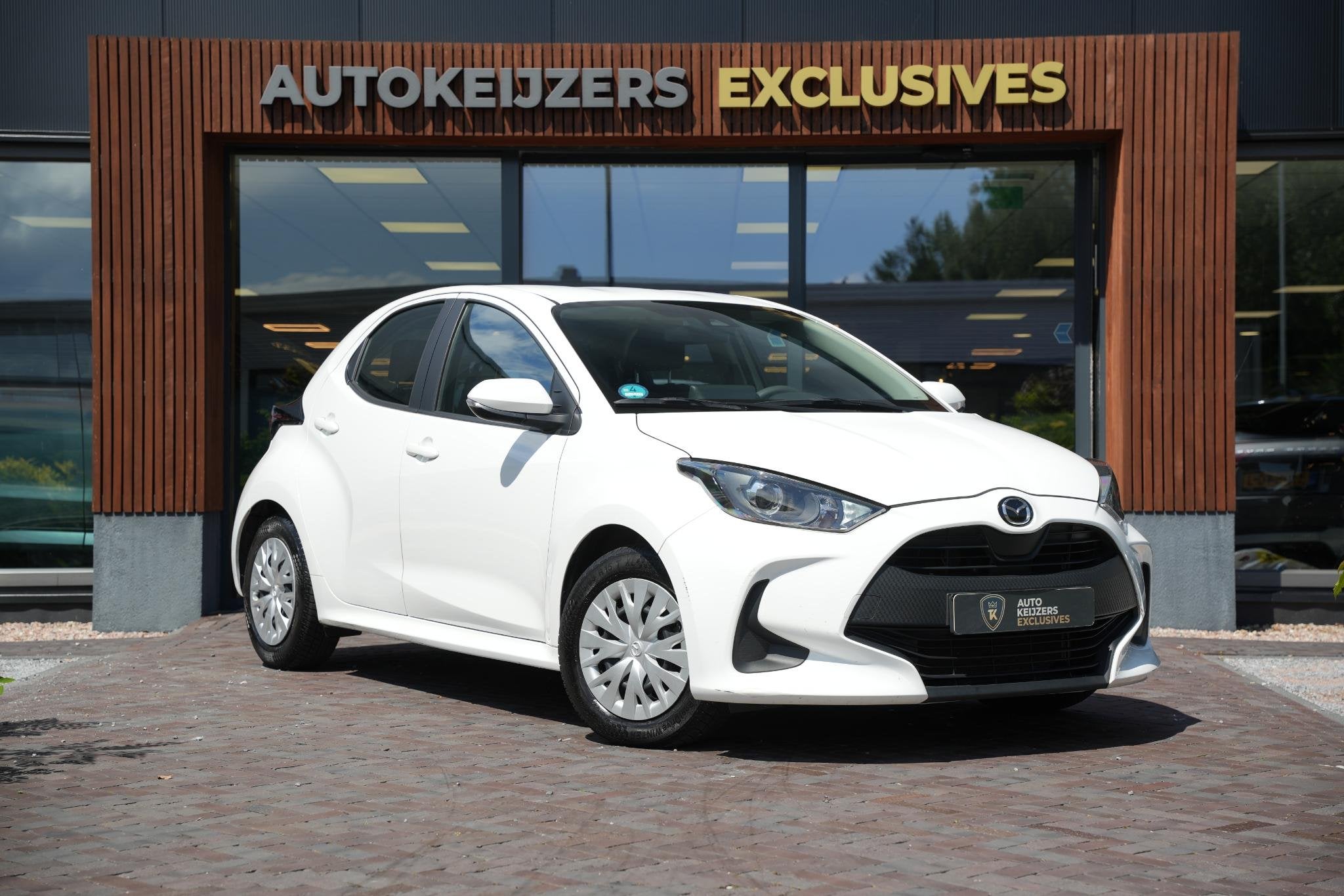 Mazda 2 Hybrid 1.5 Centre-line Cruise Lane Assist Clima Navi, Stof, Gebruikt, 4 kWh, 116 pk