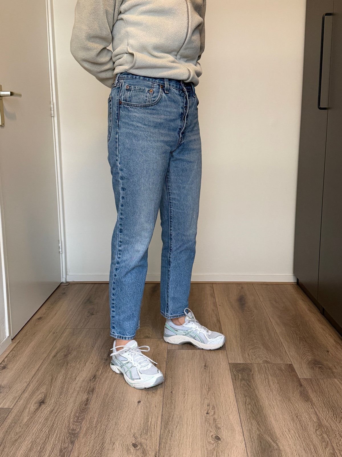 Levis dames jeans 501 W30 L28 in goede staat, Ophalen of Verzenden, Gedragen, Blauw, W30 - W32 (confectie 38/40)