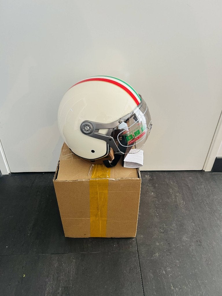 Nieuwe Retro Jethelm Vintage Italië maat XL ECE 22.06 DOT, Ophalen of Verzenden, Nieuw, Extra large of groter, Overige merken