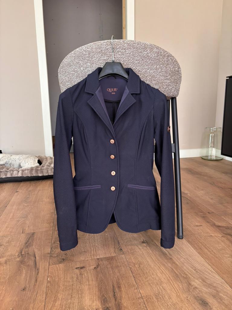 Quur Zomer wedstrijd jasje! Met ventilatiegaatjes/stof, Ophalen of Verzenden, Zo goed als nieuw, Dressuur, Bovenkleding