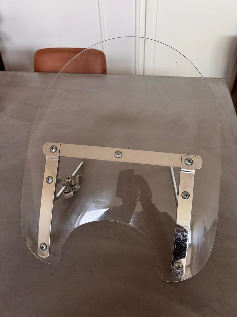 Motor windscherm met bevestiging, Ophalen of Verzenden, Gebruikt