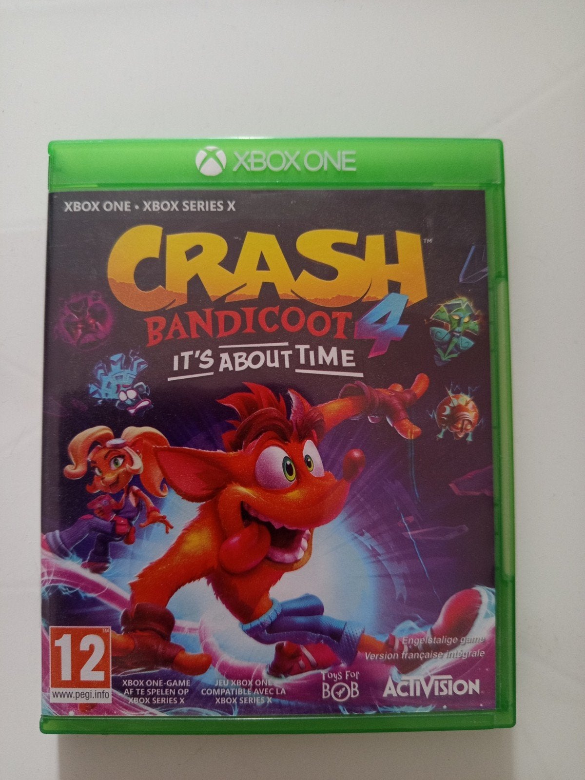 Crash Bandicoot 4 it's about time Xbox One, Spelcomputers en Games, Avontuur en Actie, Verzenden, 1 speler, Zo goed als nieuw