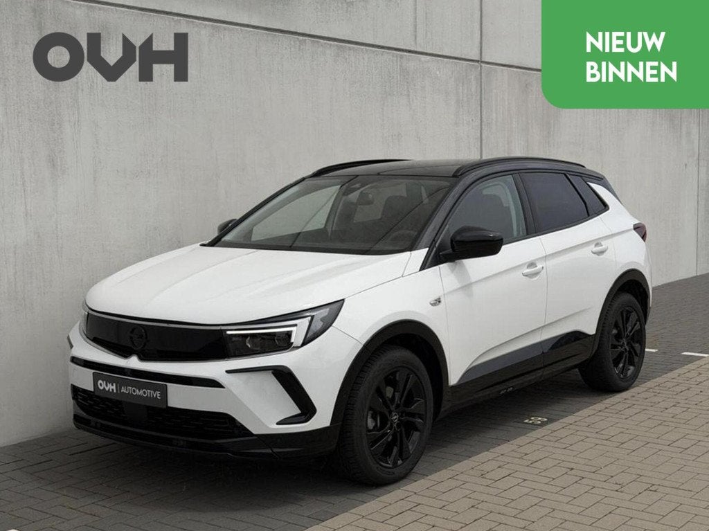 Opel Grandland 1.2 Hybrid GS-line | virtual | stoelvw | cam, Auto's, Opel, Bedrijf, Te koop, Grandland, 360° camera, ABS, Achteruitrijcamera