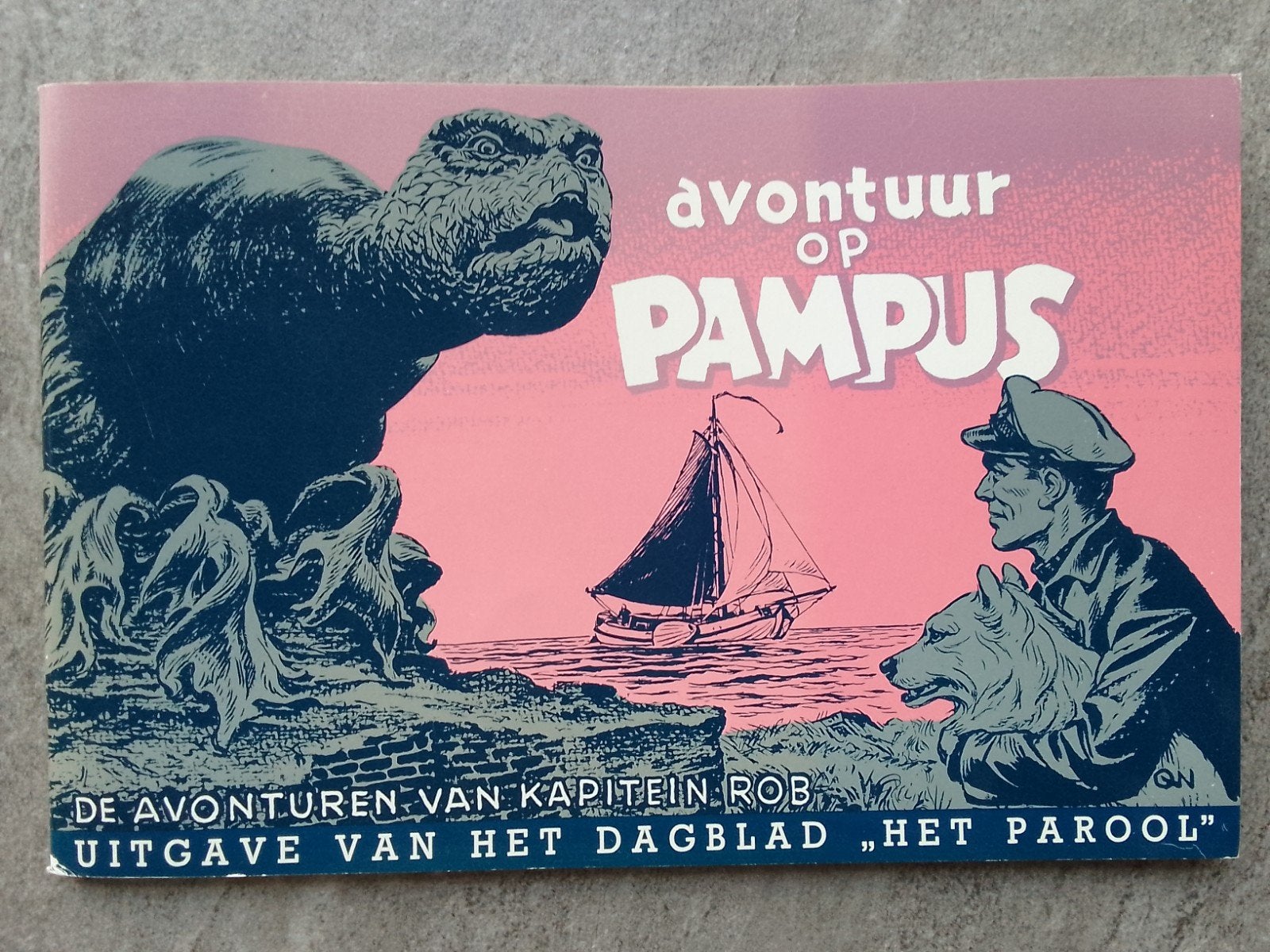 Kapitein Rob: Avontuur op Pampus, nr 36, Boeken, Eén stripboek, Ophalen of Verzenden, Gelezen