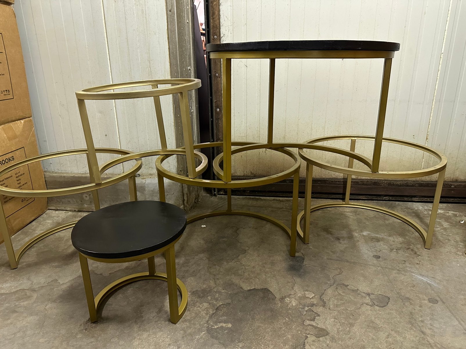 Diverse salontafel frames goud op voorraad opruiming, Antiek en Kunst, Ophalen