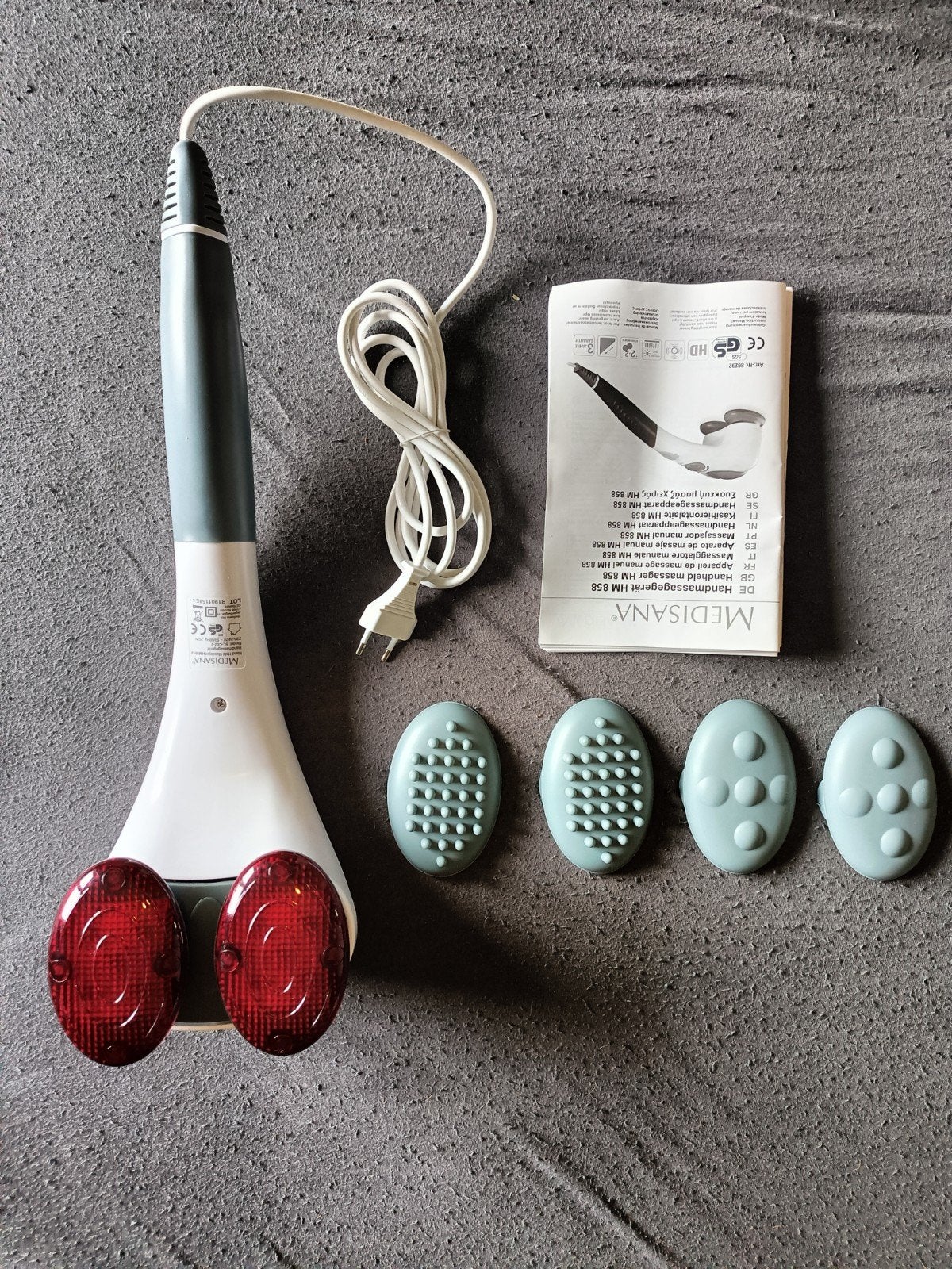 Medisana Handmassageapparaat HM 858 met infrarood, Ophalen, Zo goed als nieuw, Overige typen