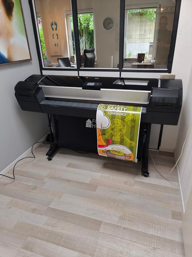 HP Z5200 Postscript 44" grootformaat printer - incl. media, Computers en Software, Printers, Ophalen, Gebruikt, Kleur printen