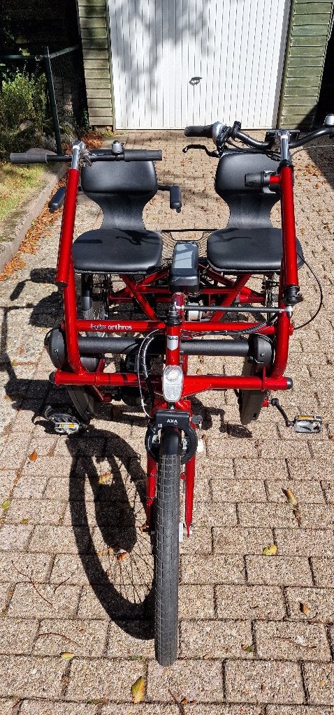 Huka Orthros duofiets, Fietsen en Brommers, Ophalen, Zo goed als nieuw, Schijfrem, Overige merken