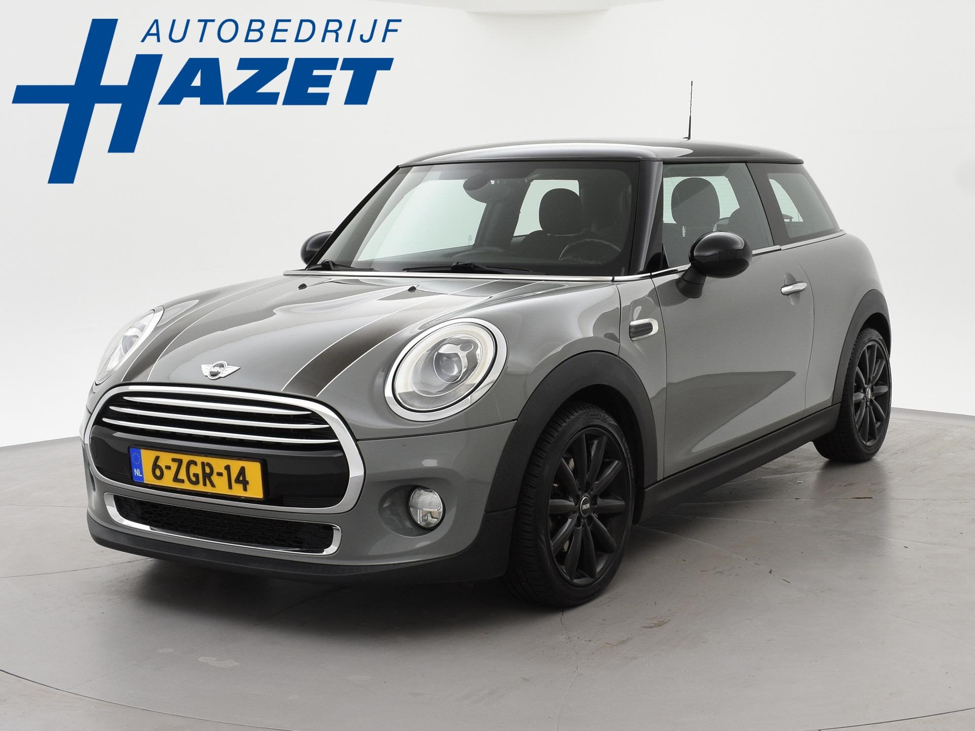 MINI 3-Deurs 1.5 COOPER PEPPER *MOONWALK GREY* + STOELVERW., Auto's, Mini, Voorwielaandrijving, 136 pk, Gebruikt, 4 stoelen