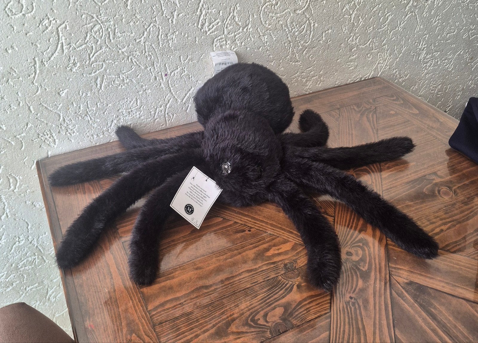 XL spinnenknuffel, Ophalen of Verzenden, Nieuw