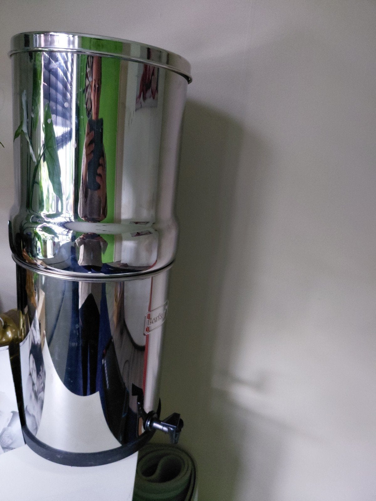 Berkey waterfilter - ongebruikt, alleen geïnstalleerd, Ophalen, Zo goed als nieuw