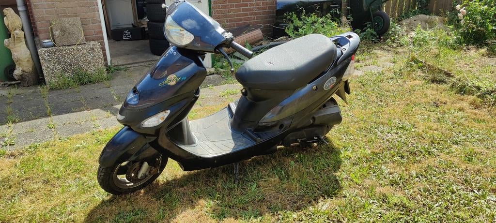 Scooter 70cc 4 takt, Ophalen, Gebruikt, Benzine, 70 cc