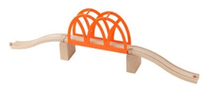 LILLABO van IKEA Brug voor houten treinset - 5-delig - nieuw, Ophalen of Verzenden, Nieuw