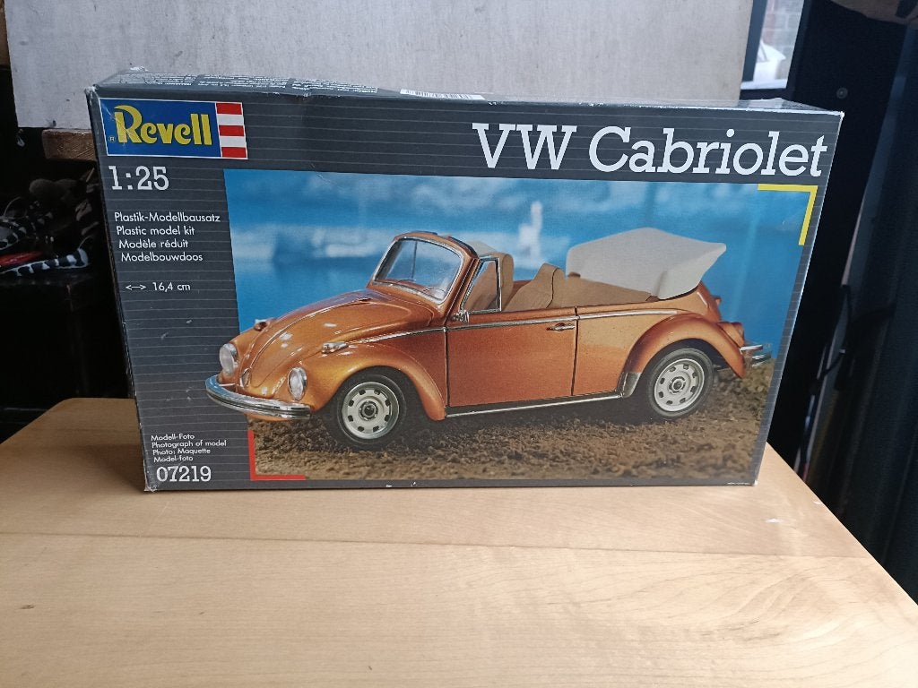Revell no 07219  Kever Cabrio, Auto, Revell, Groter dan 1:32, Nieuw