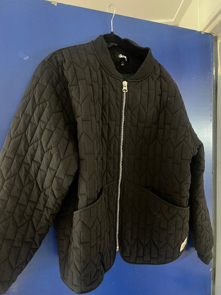 Stussy jas, Kleding | Heren, Maat 52/54 (L), Zwart, Stussy, Ophalen of Verzenden