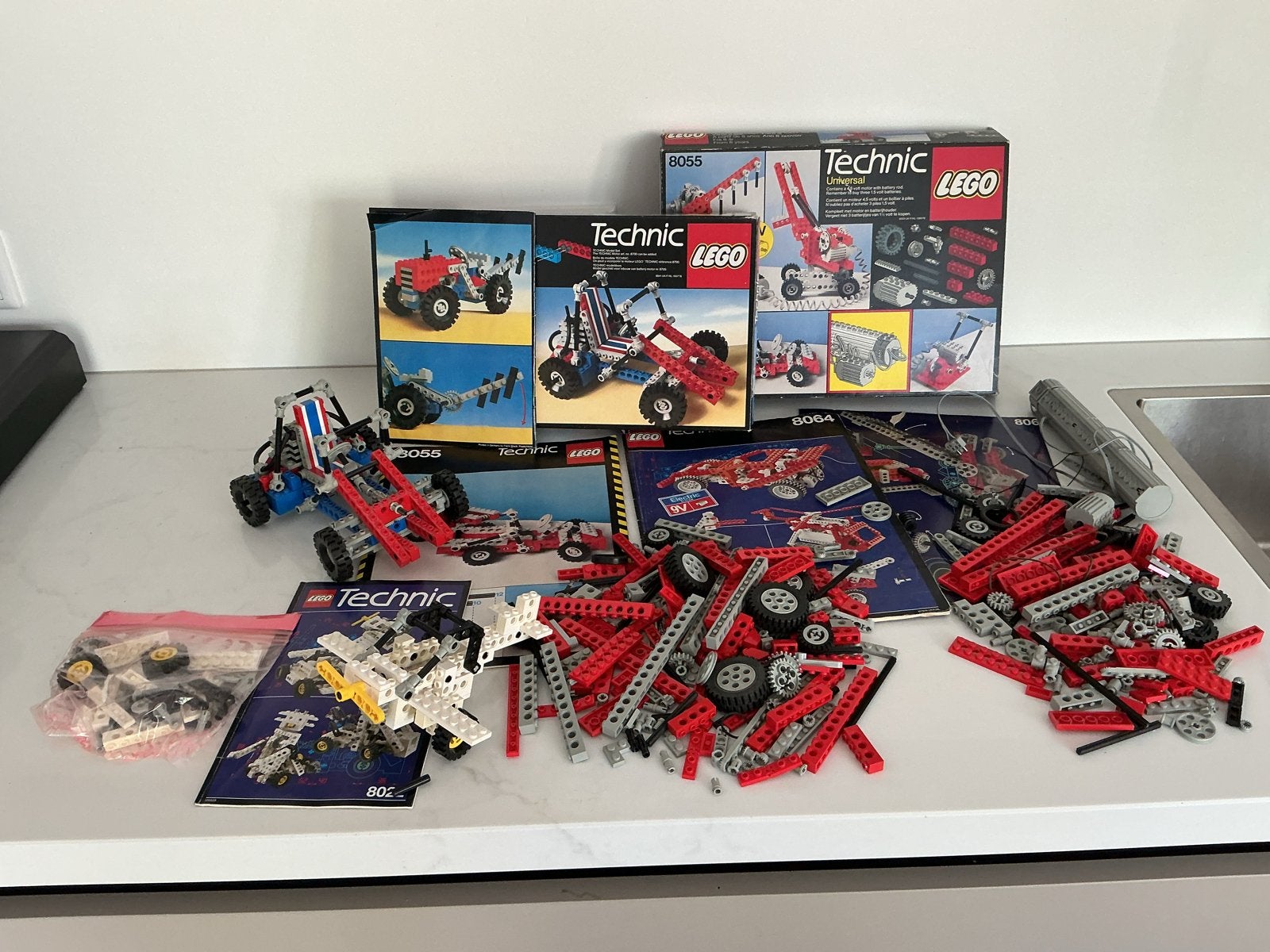 Grote partij LEGO Technic onderdelen en sets, Lego, Ophalen of Verzenden, Zo goed als nieuw, Technic