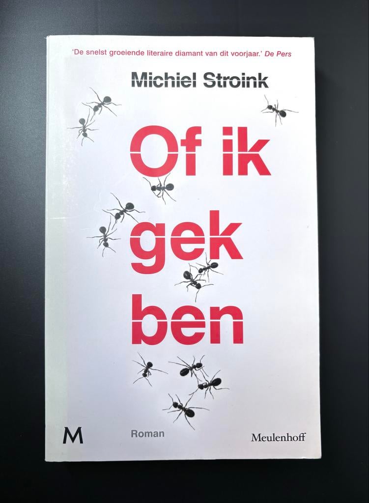 Of ik gek ben - Michiel Stroink (Roman), Verzenden, Zo goed als nieuw