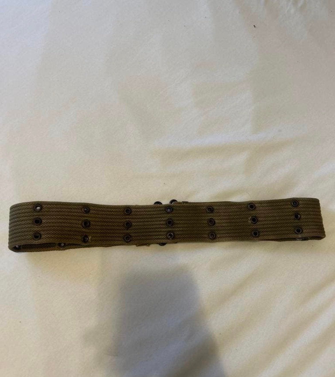 Mooie WW2 M1936 Pistool Riem in Goede Staat, Ophalen of Verzenden, Landmacht, Amerika, Overige typen